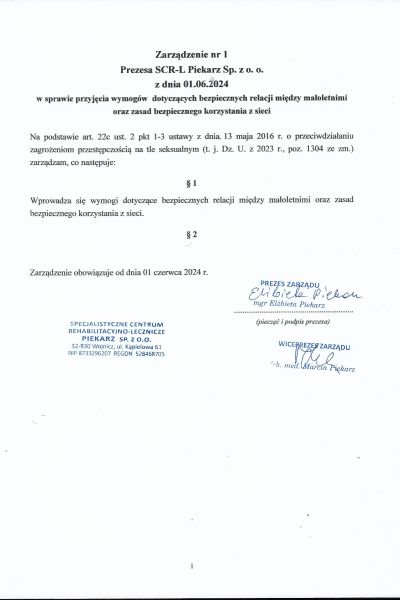 Zarządzenie Nr 1 - 1.jpeg